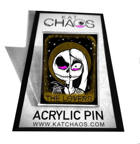 ACRYLIC PIN: THE LOVERS