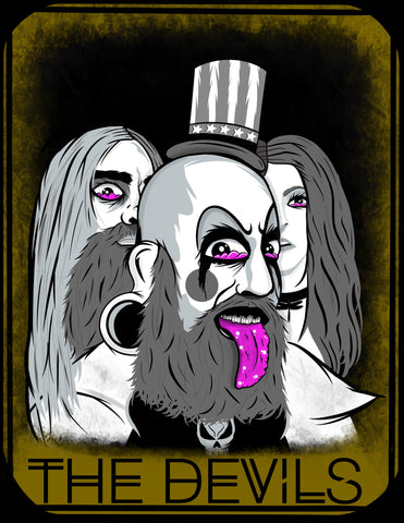 THE DEVILS [REJECTS] TAROT CARD